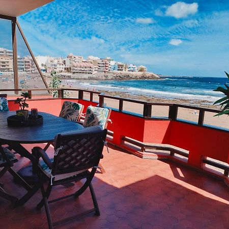 Front Line Beach With Fantastic Terrace. Telde Exteriör bild